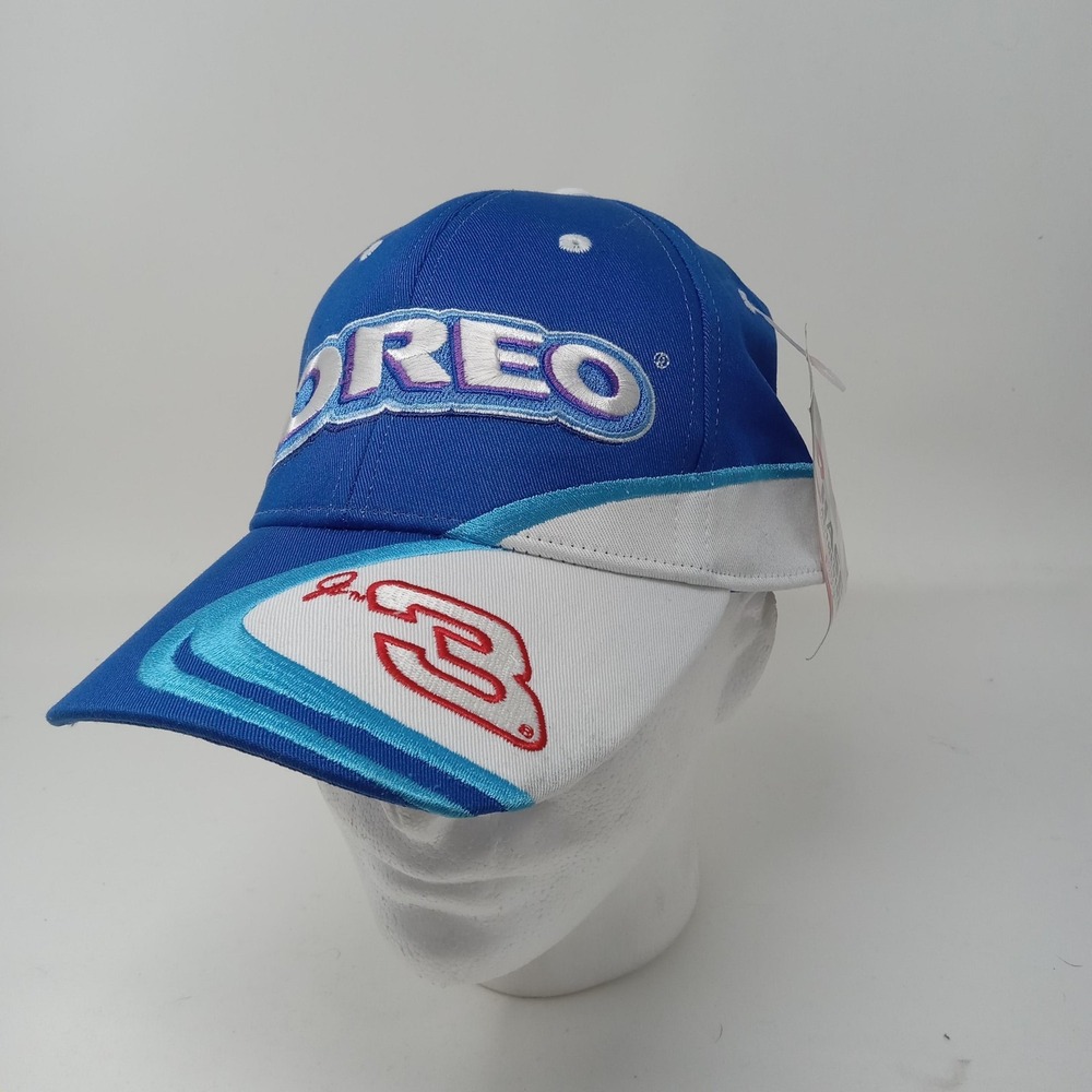 Dale Earnhardt Jr‎ Hat Cap Oreo Racing Strap Back Men One Size Blue NASCAR Chase